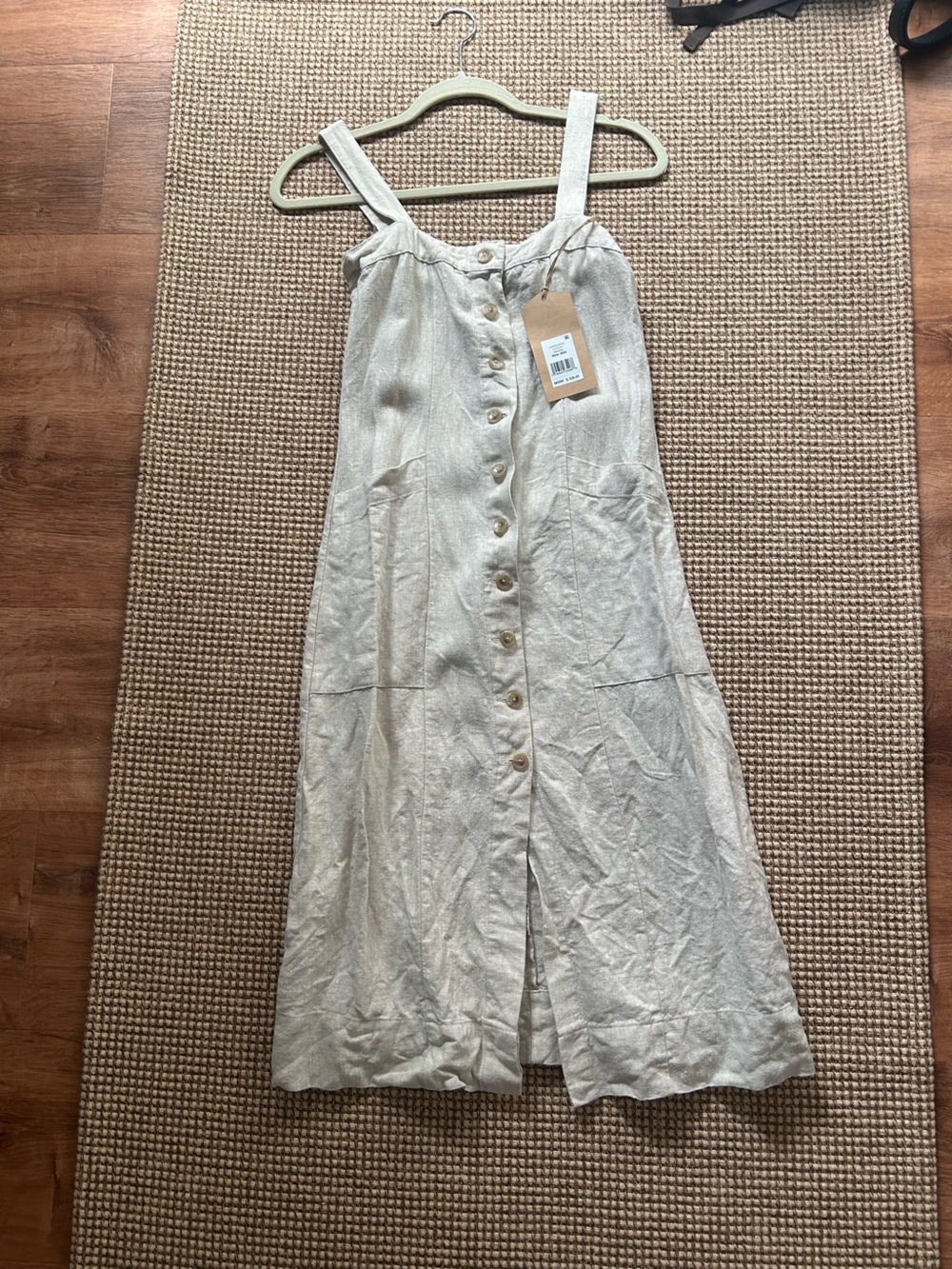 NWT Faherty Linen Dress XXS